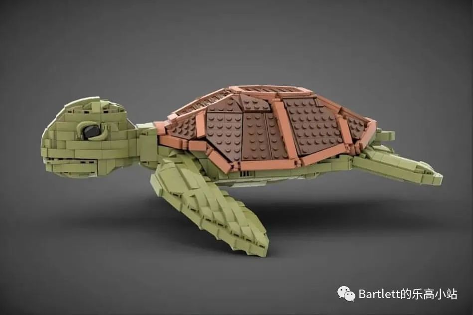 乐高海龟场景～来自legoverwatch