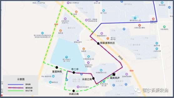 東勝區部分公交線路調整