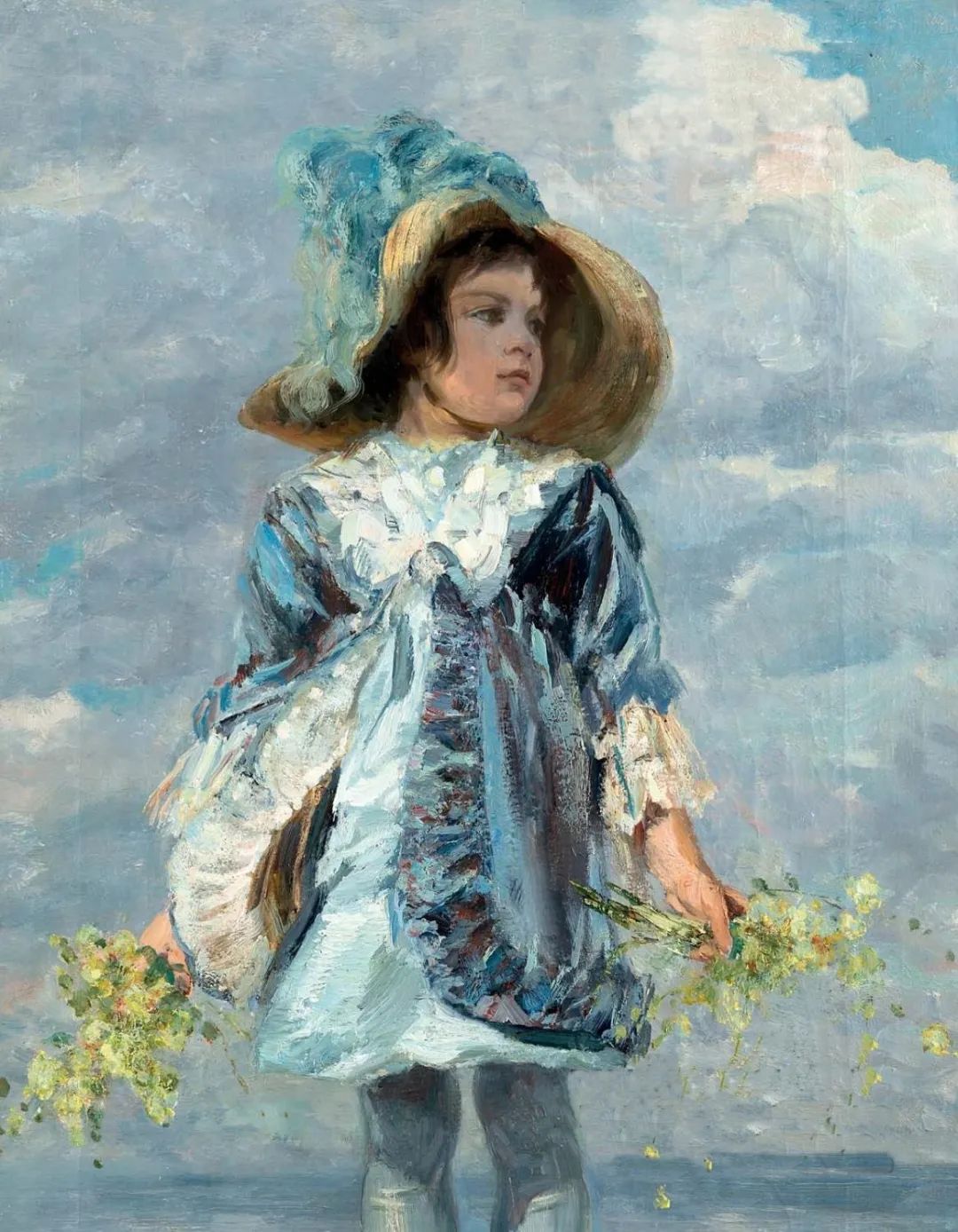 贝佩·恰尔迪(1875-1932),意大利风景画画家