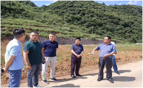 毕节市农业农村局邀请河北旺润农业科技有限公司赴毕考察生物有机肥