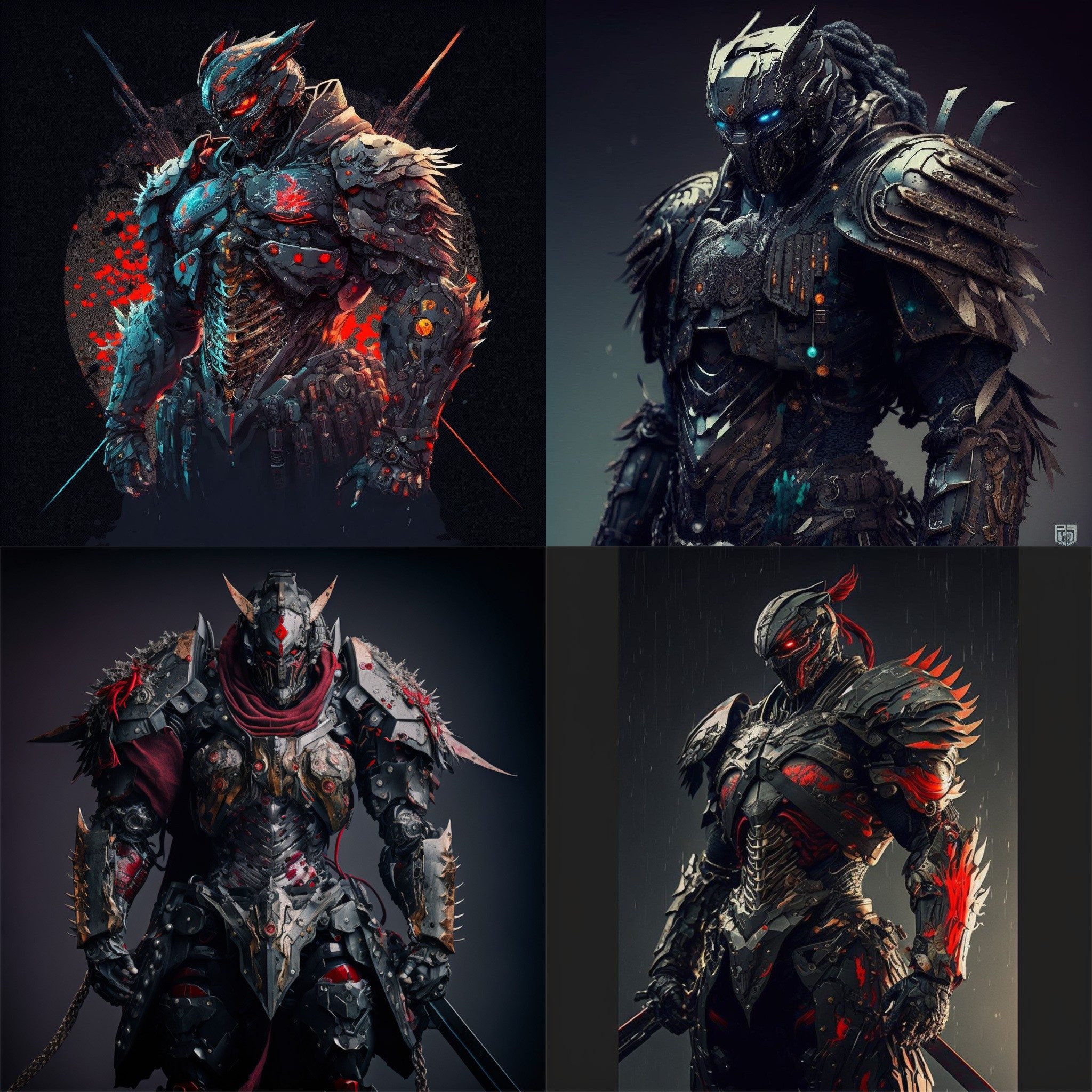 ai的强大 机械鬼武士