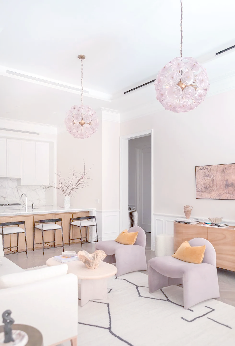 设计中的色彩之选:奶油粉色,温柔浪漫的居家新风尚