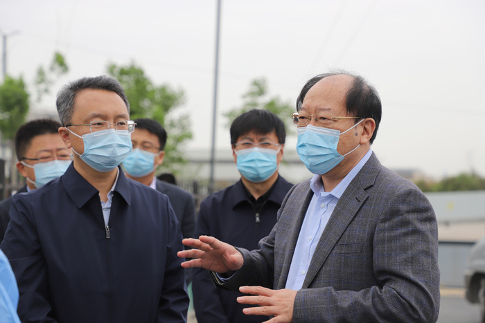 刘大坤到长清区督导疫情防控工作