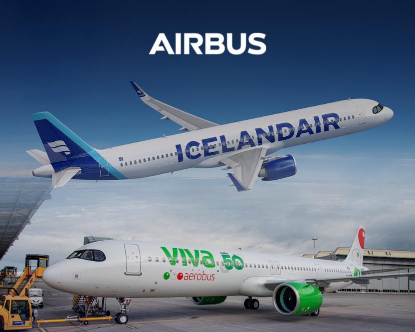 空客:冰岛航空订购 13 架 a321xlr 飞机