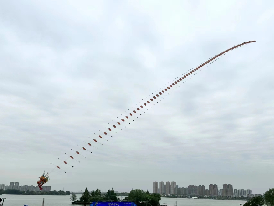 徐州市云龙区举办第六届大龙湖风筝节