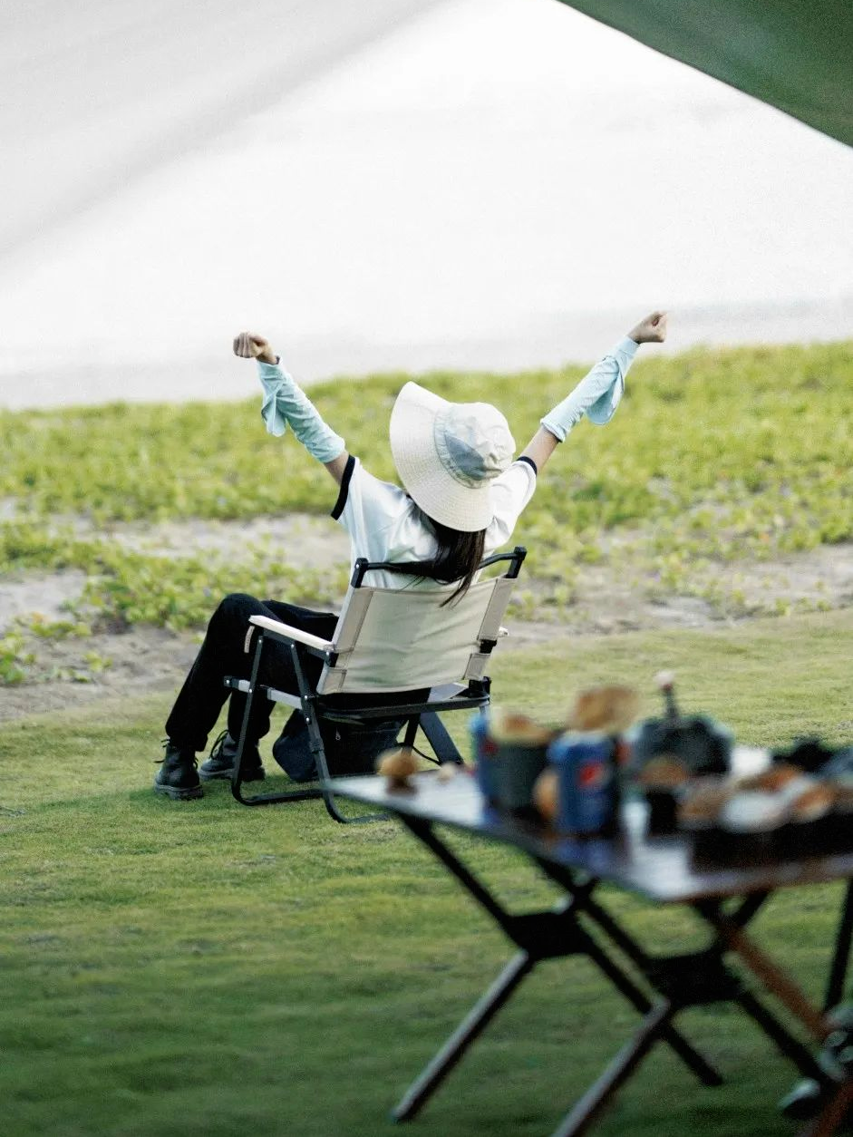 假期来了快去厦门的草坪体验一次野餐露营