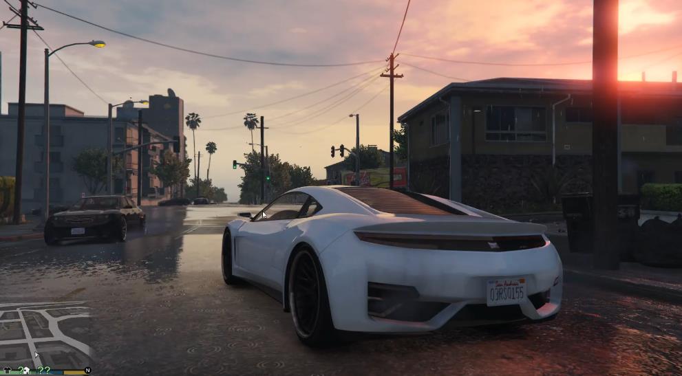 《gta5》顶级重制版!这画质闻起来像显卡的味道,太真实了!