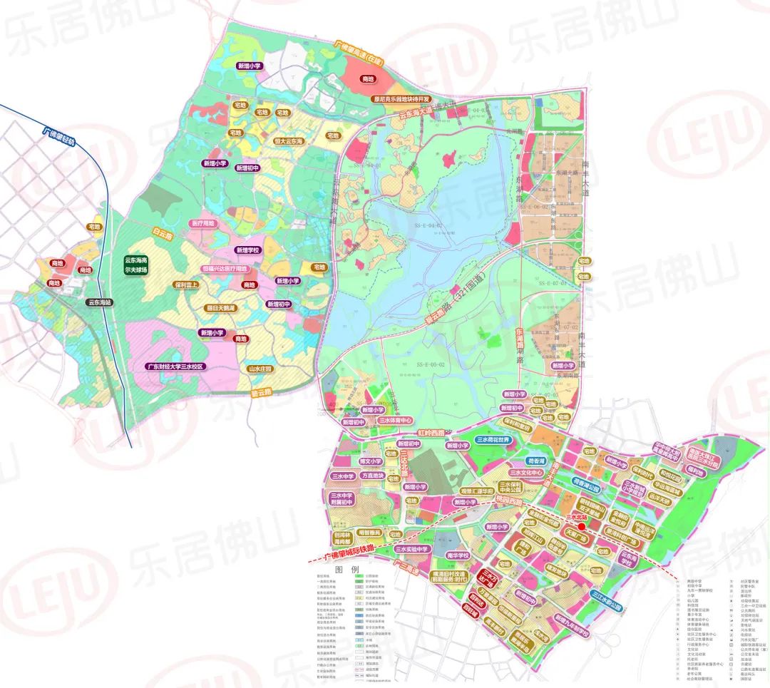 三水新城规划2021图片