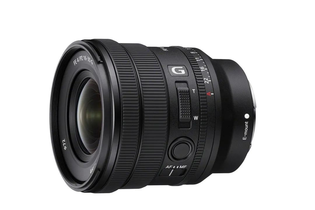 索尼最轻 f4 恒定光圈电动变焦镜头 fe pz 16-35mm f4 g发布