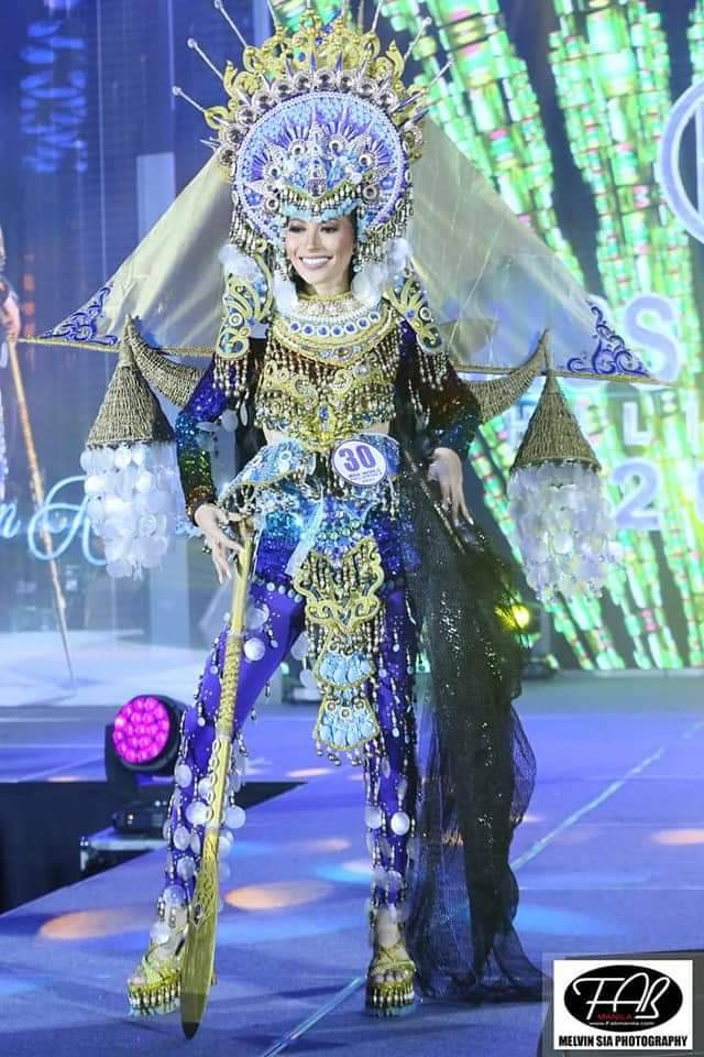 2021年7月22日晚,菲律宾世界小姐的菲律宾美女在选美的慈善晚会上带来