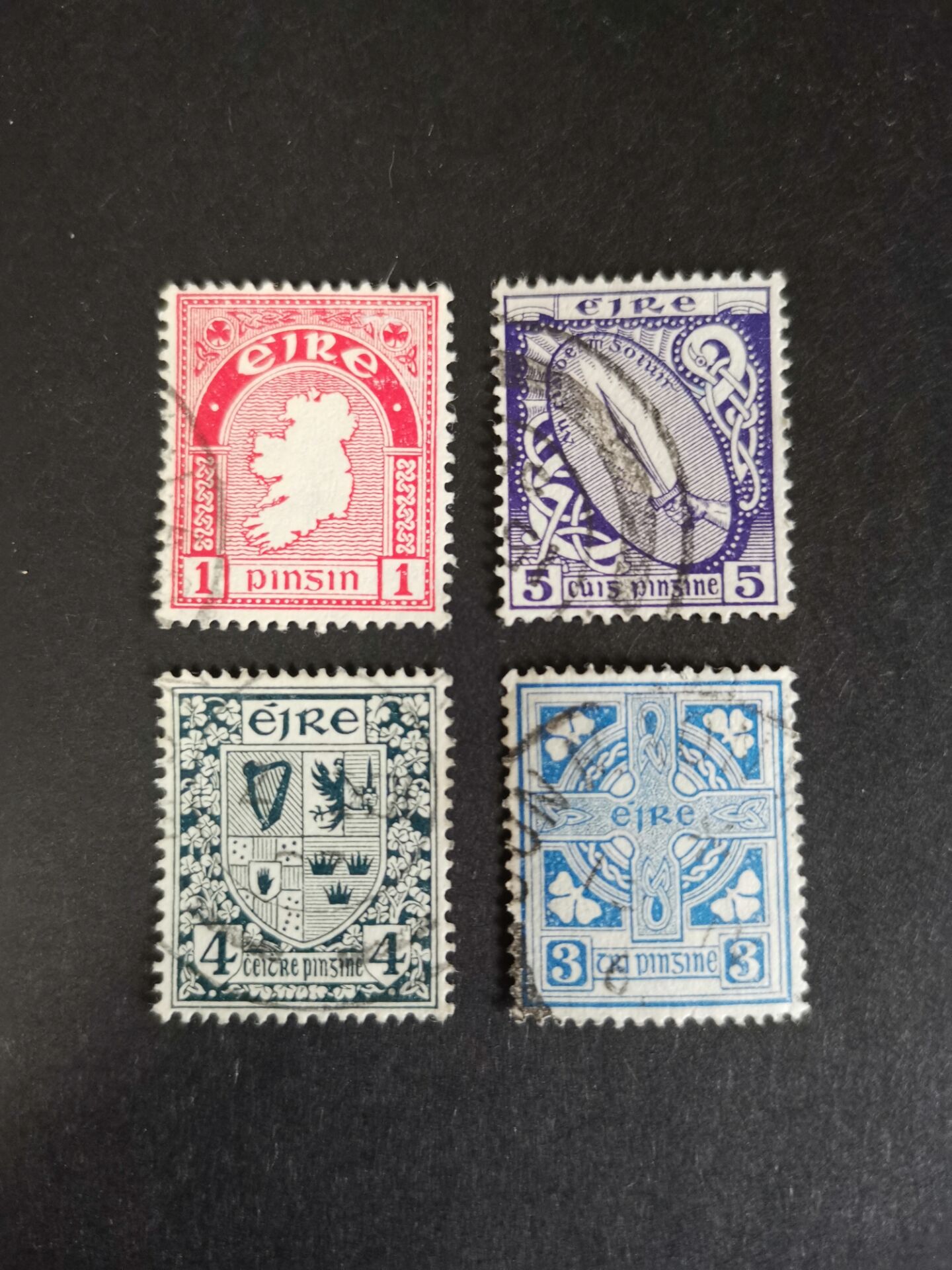 爱尔兰1922年版邮票