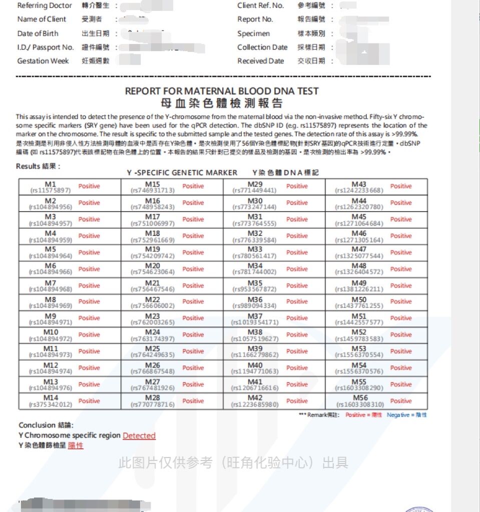 教您一招如何辨别香港验血报告单真假图播