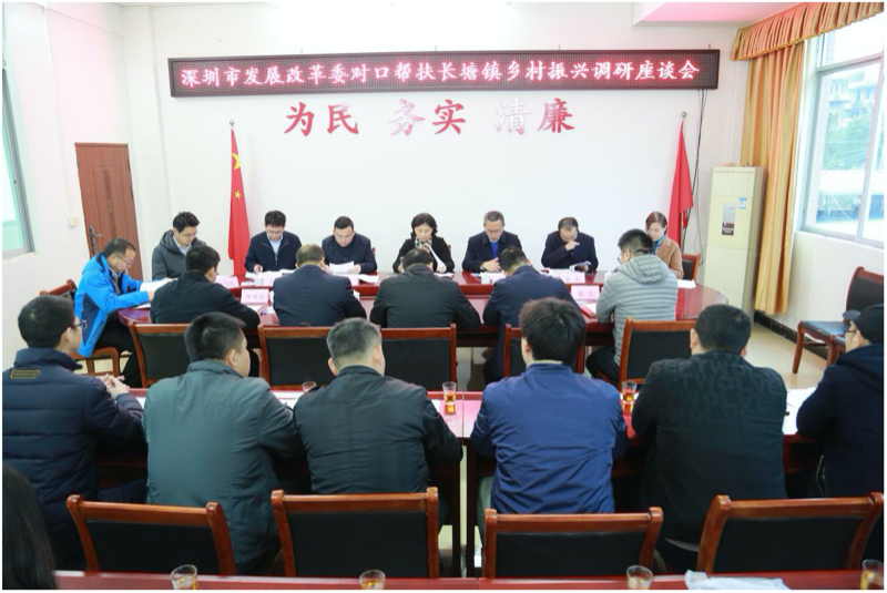 市发展改革委党组书记,主任郭子平同志 率队赴河源市和平县长塘镇调研