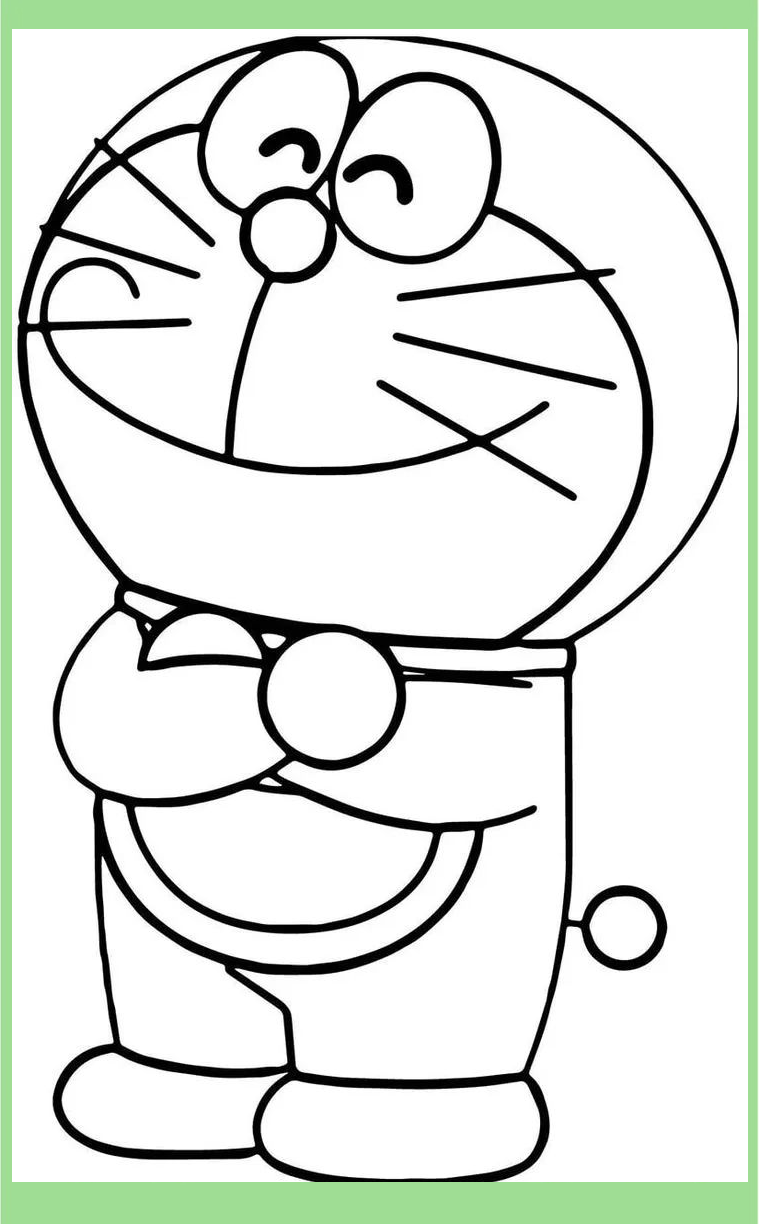 「哆啦a梦简笔画」探索可爱形象的绘画与涂色技巧