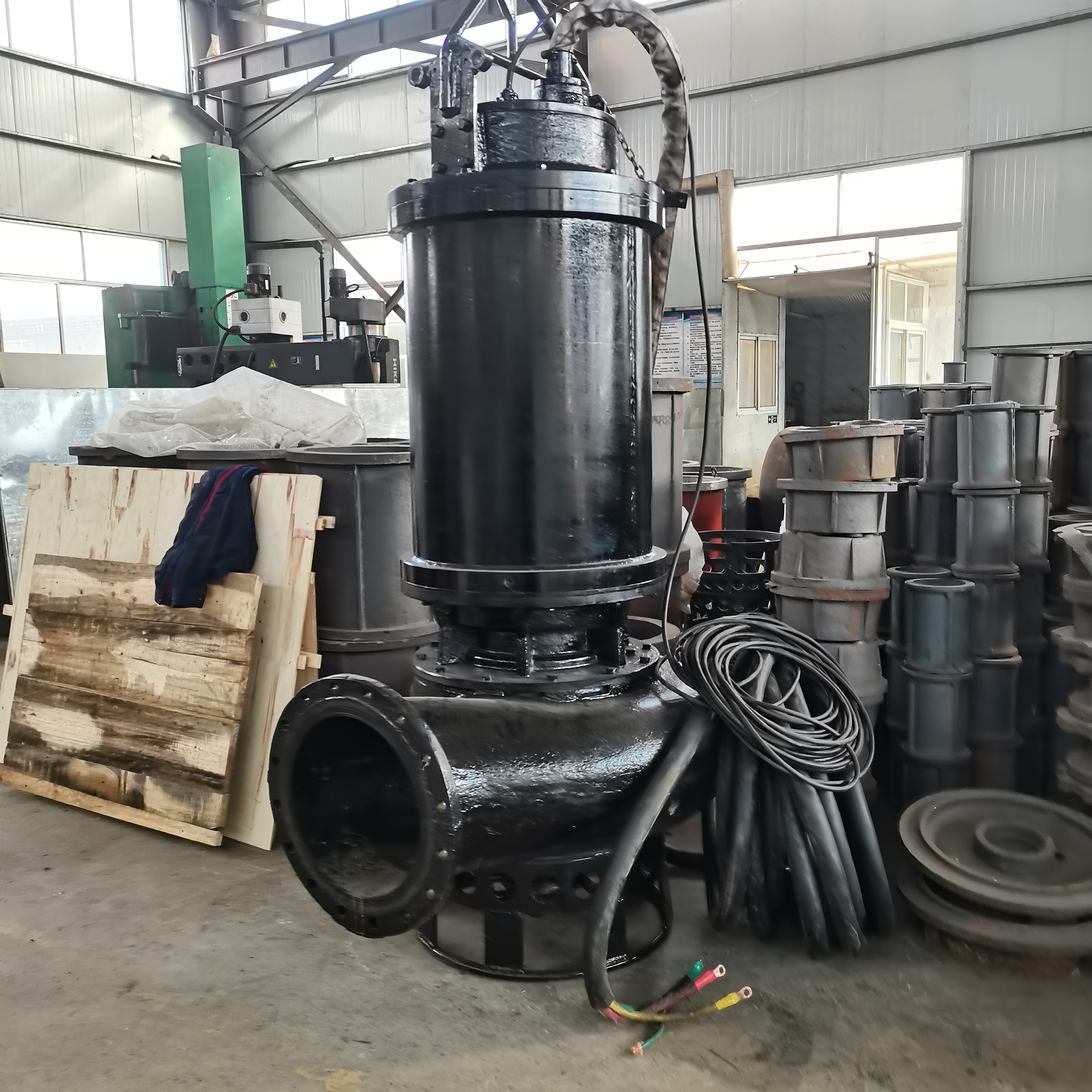 沉渣池潜水抽渣浆泵 高铬合金耐磨潜水抽沙泵