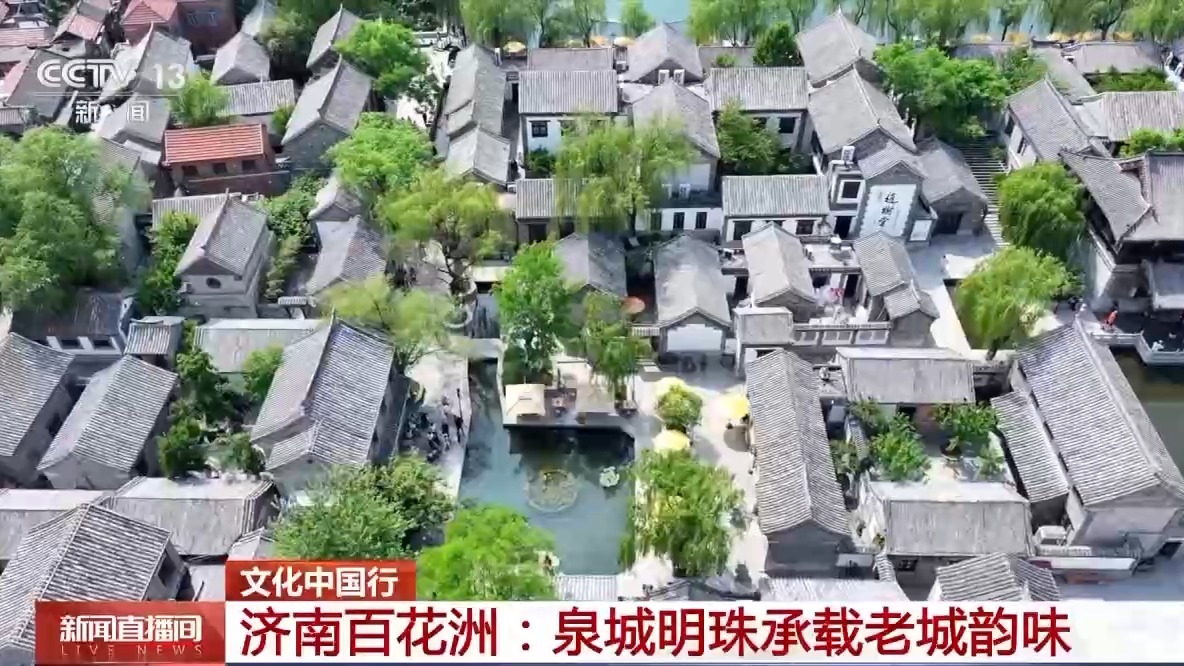 文化中国行丨行走在诗词中是什么体验?去济南百花洲感受一下