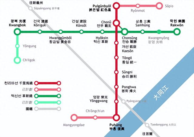 平壤光明站,一个被永远关闭的地铁站