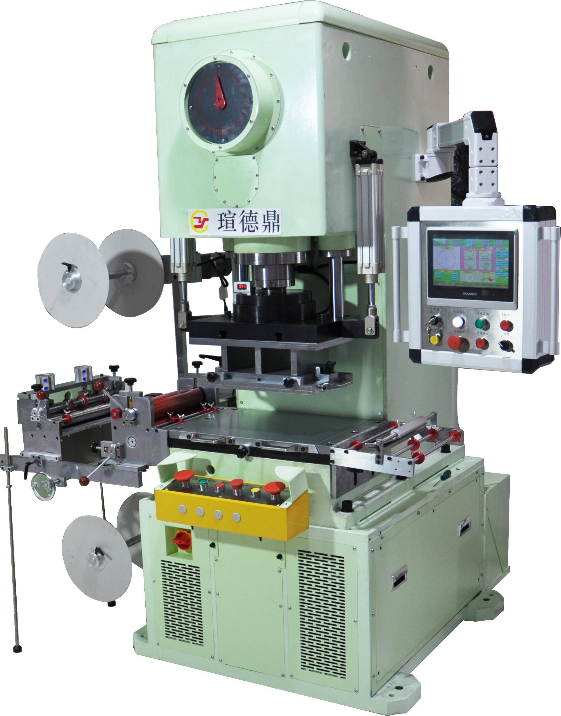 小型伺服冲床冲压矽钢片工艺