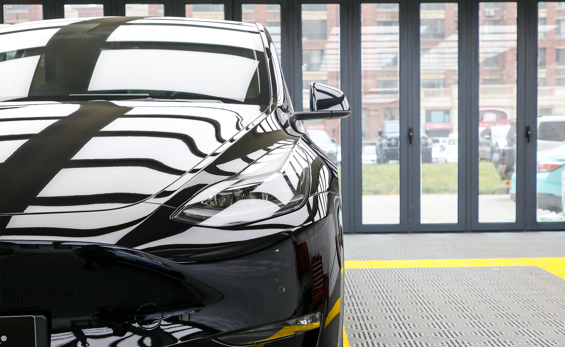 model y 装贴进口tpu隐形车衣图片赏析