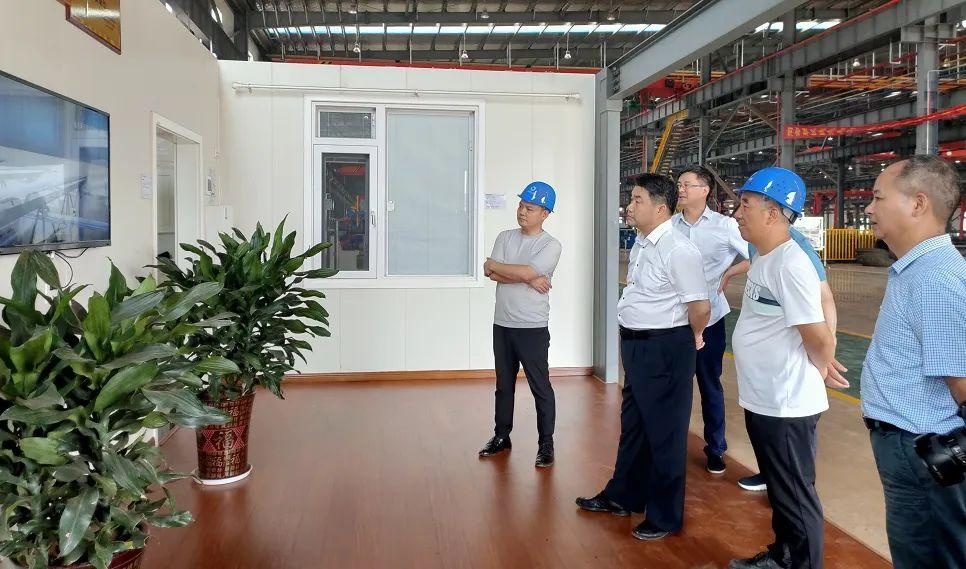 周金龙率队考察调研凯博杭萧装配式建筑产业基地