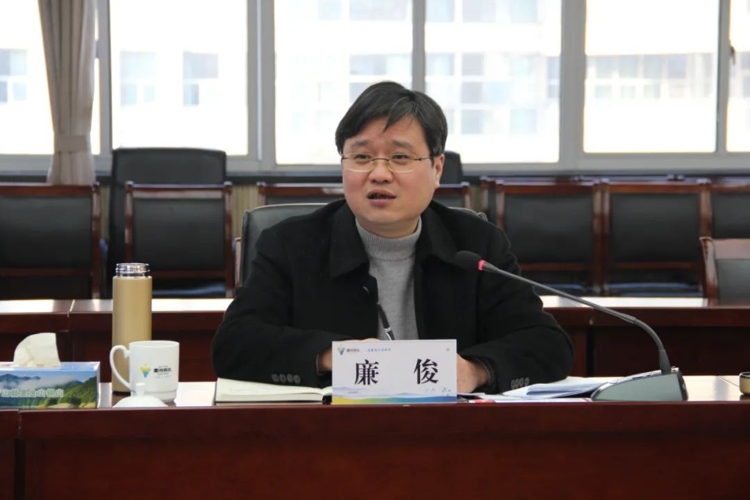 副市长廉俊赴市生态环境局专题调研全市生态环境工作