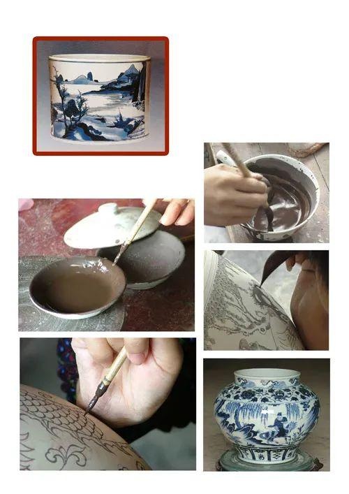 青花瓷制作过程步骤图图片