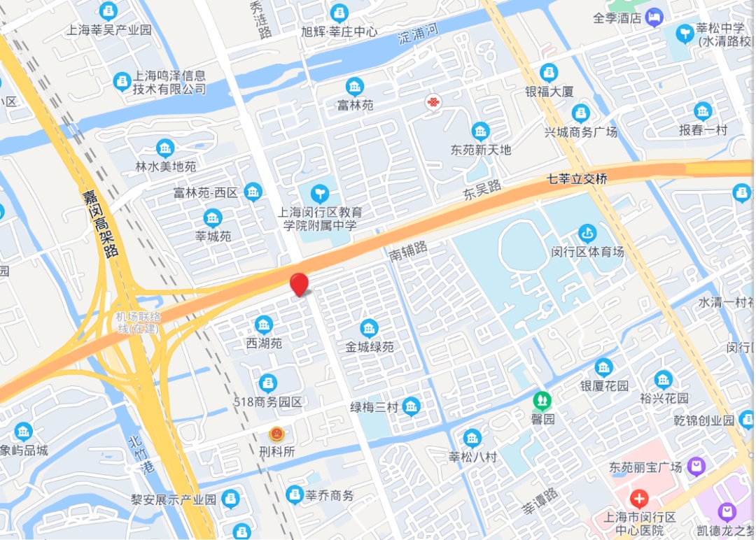 莘庄镇地图 街道图片