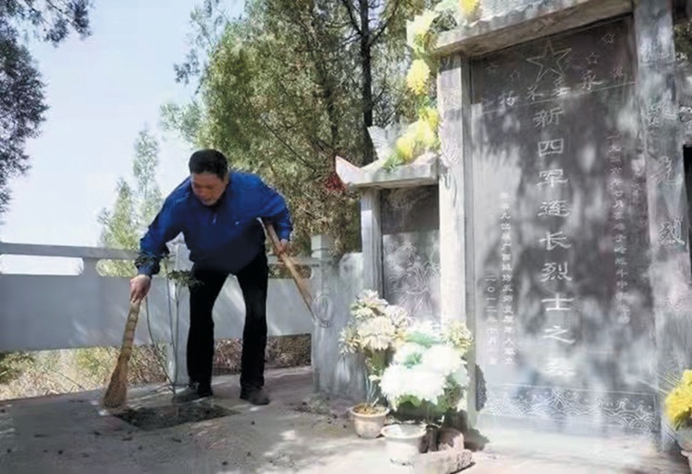 郧阳退役军人王清海:讲好红色故事 传承革命精神