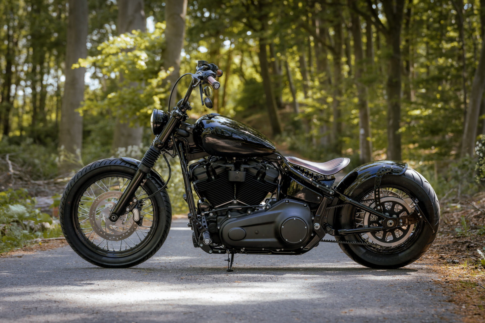 乡村骑士 哈雷软尾改装bobber风格欣赏