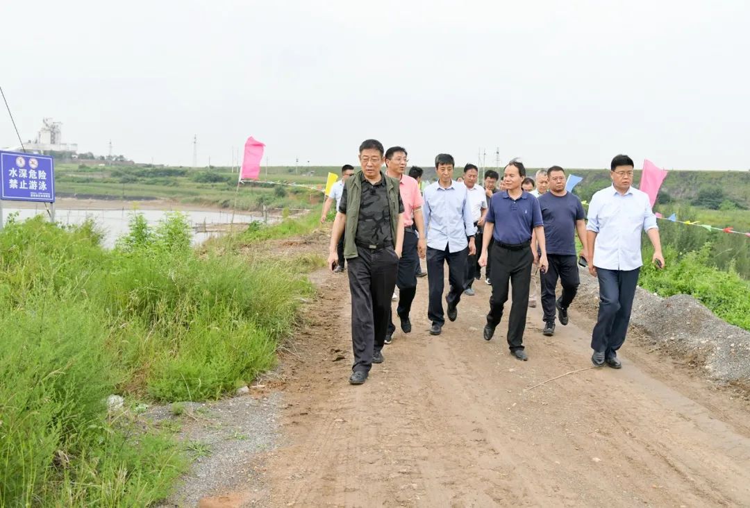 省水利厅一级巡视员罗少军到邯郸冀南新区督导检查小型水库安全运行