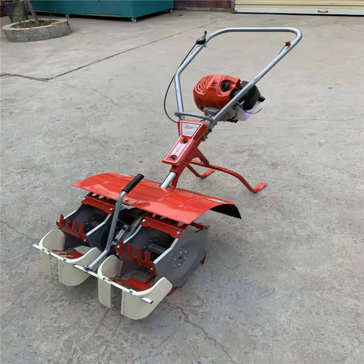 有机水稻杂草清除设备 1行2行3行水田除草机 稻田割草机