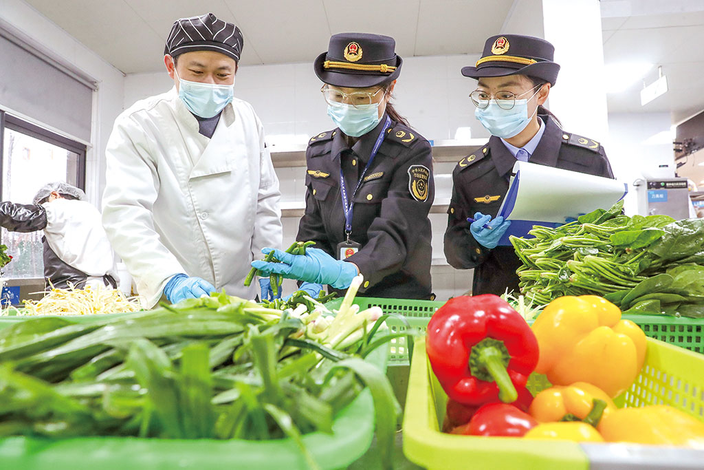 浙江省湖州市德清县市场监管局开展春节期间食品安全专项监督检查