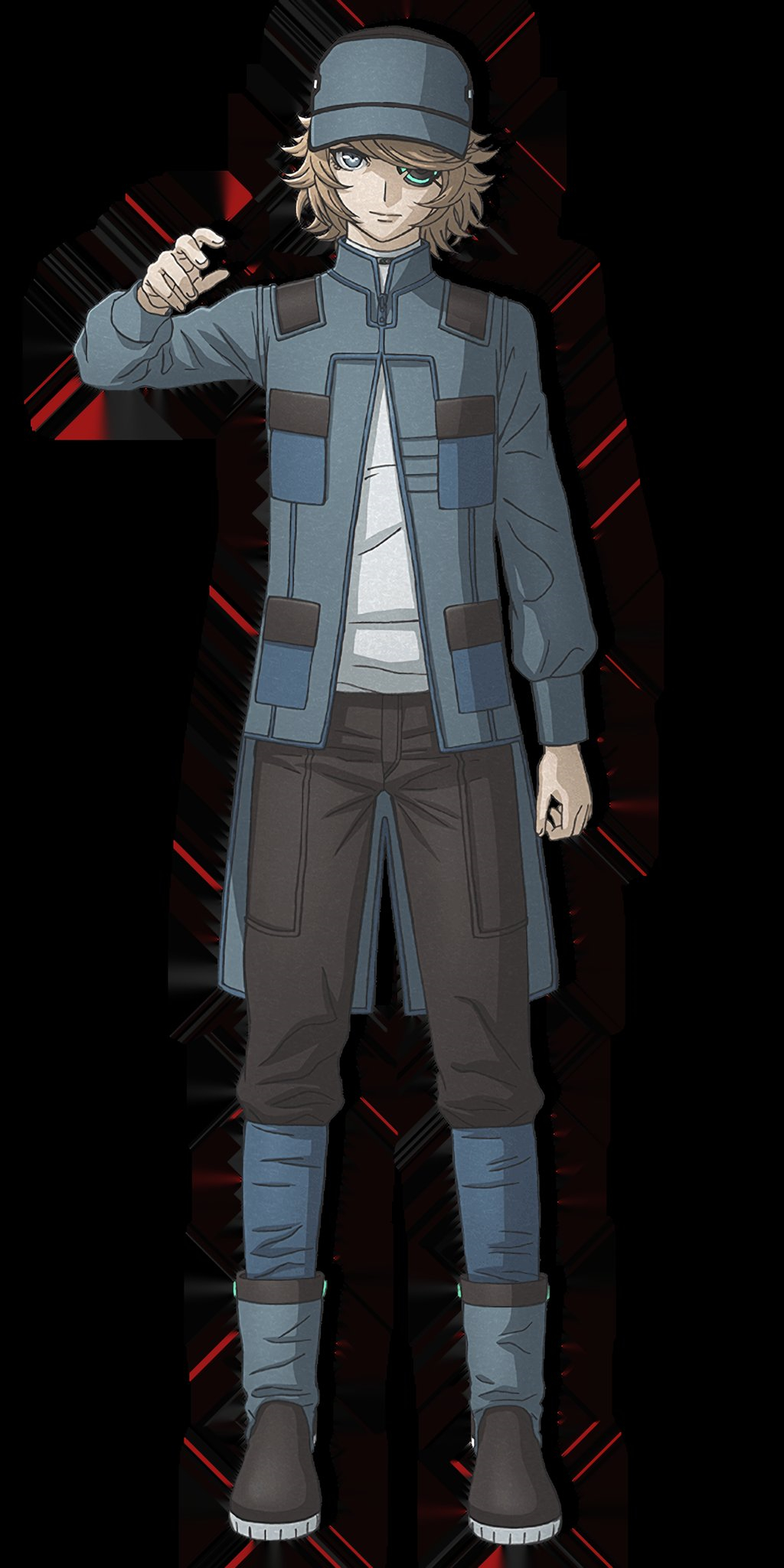 《全员恶玉》骇客,动漫全面屏壁纸