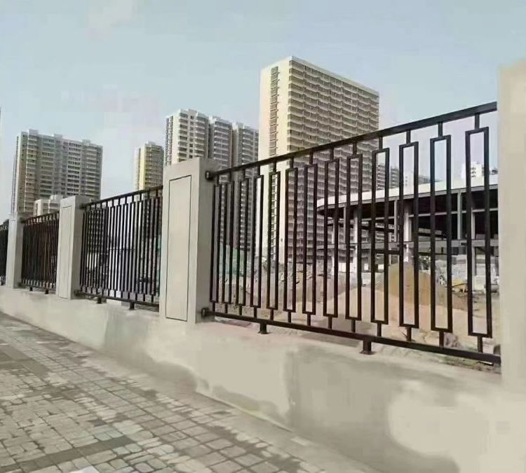 铁艺栏栅 锌钢护栏 小区学校庭院别墅围栏围挡 支持定制