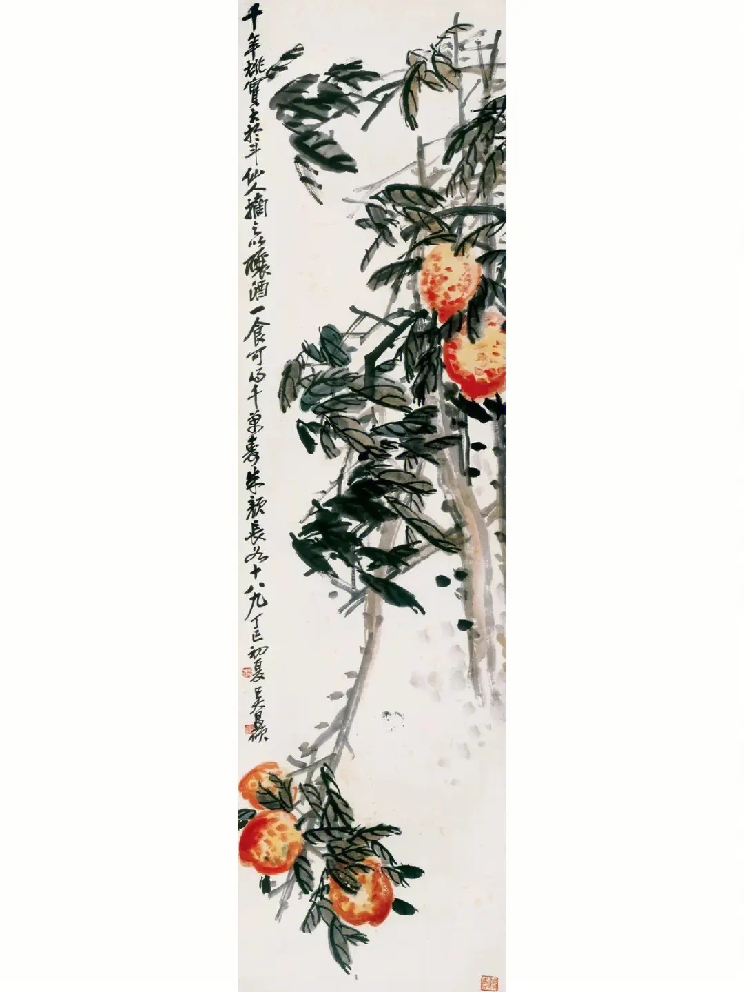 吴昌硕国画作品赏析