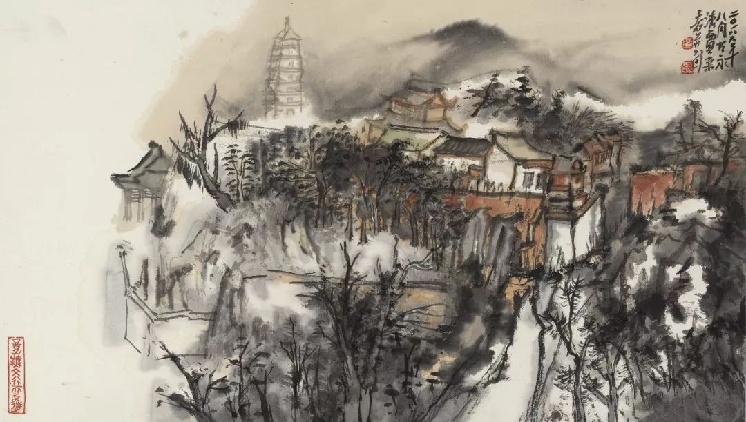 简美如诗——著名画家贾荣志写生作品的写意风采