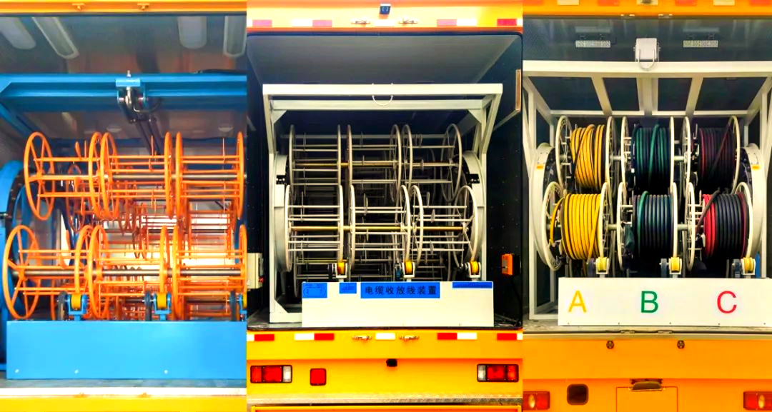 高效便捷的电缆绞盘,助力抢险作业提速