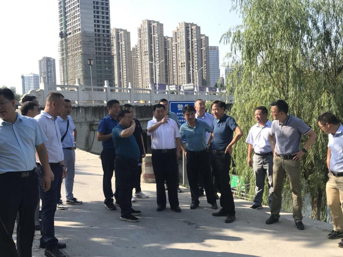 李德璋到樊城区调研大李沟水体治理