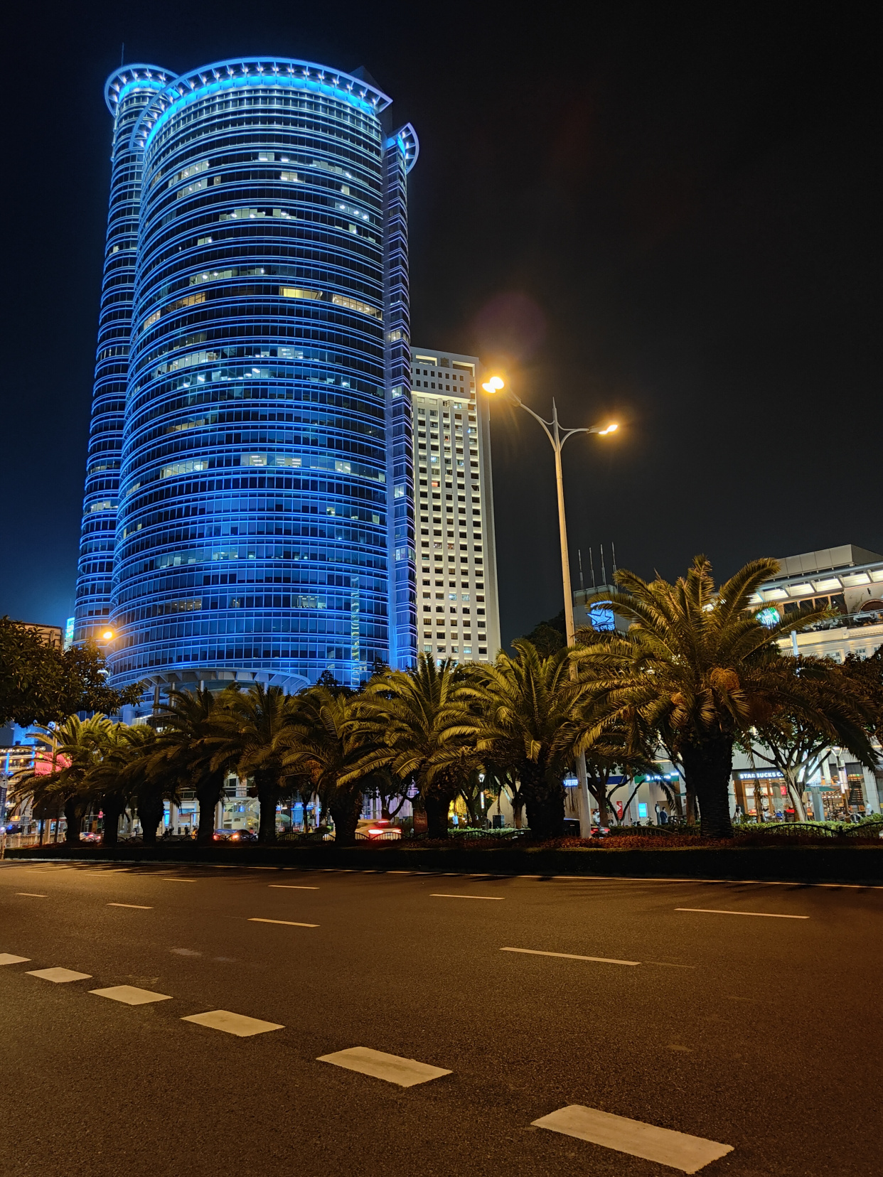 厦门鹭江道夜景