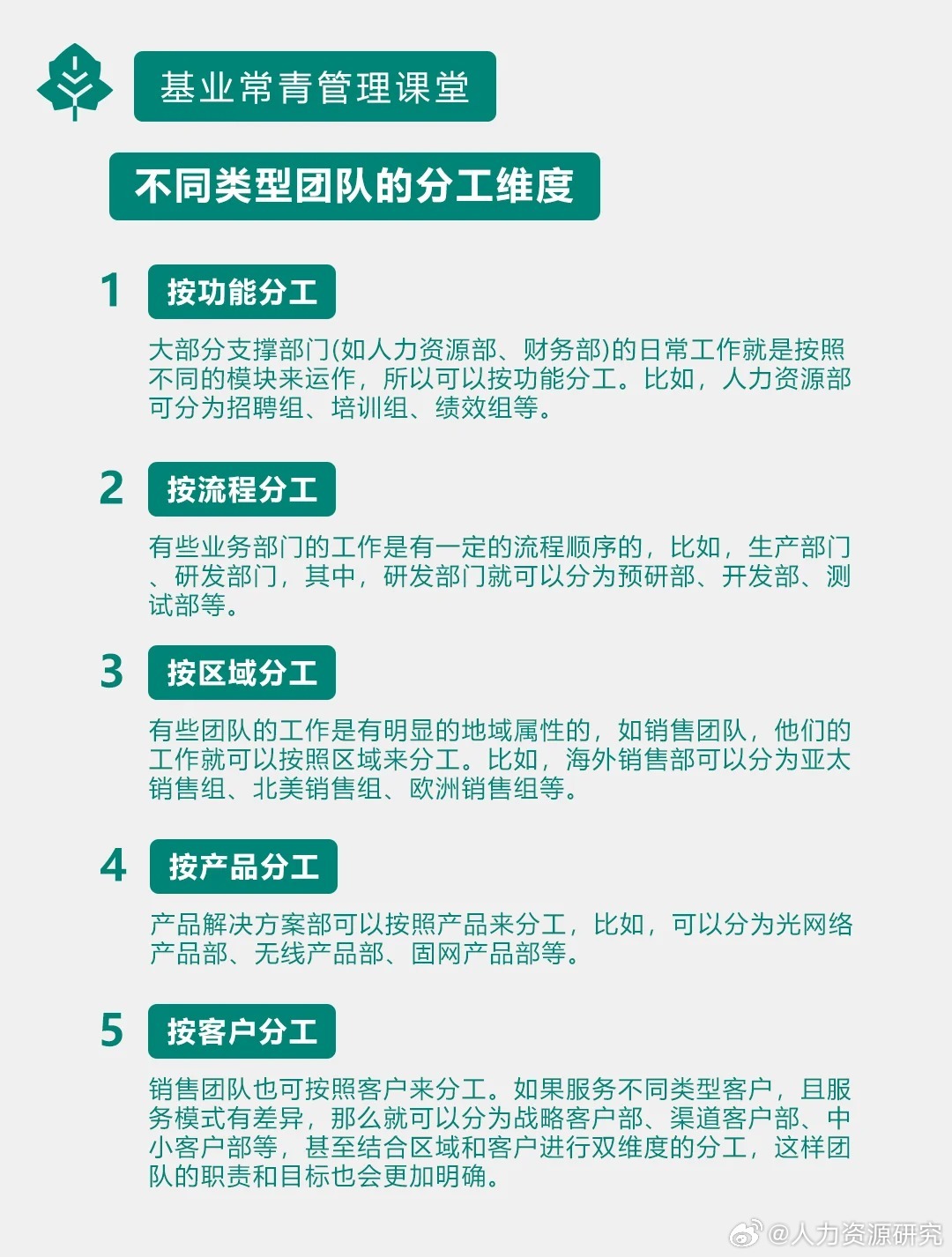 团队分工越明确工作效率却越低