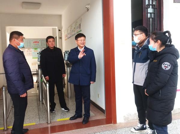 市人大副主任,凤阳县委书记徐广友调研春节期间旅游安全和景区疫情