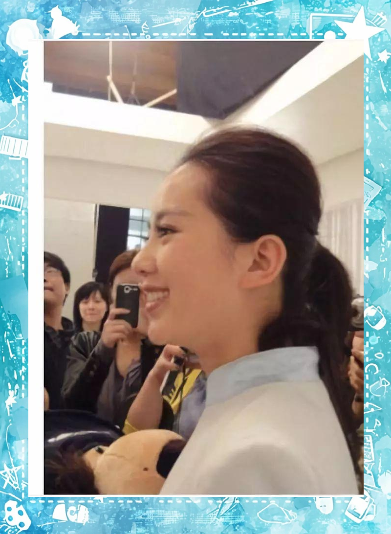 以明星为例,刘诗诗和阿娇便被观察到有类似的头型特征