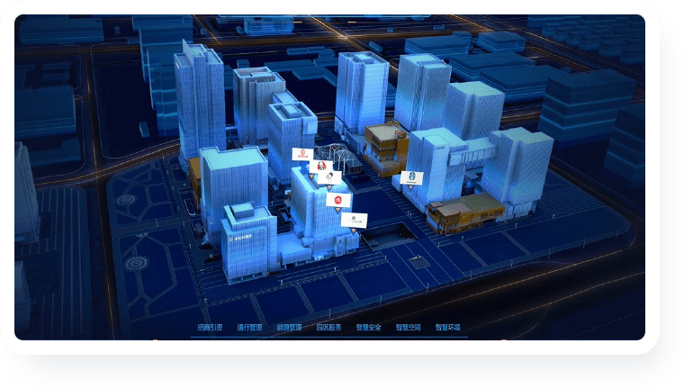 智慧园区三维可视化操作平台