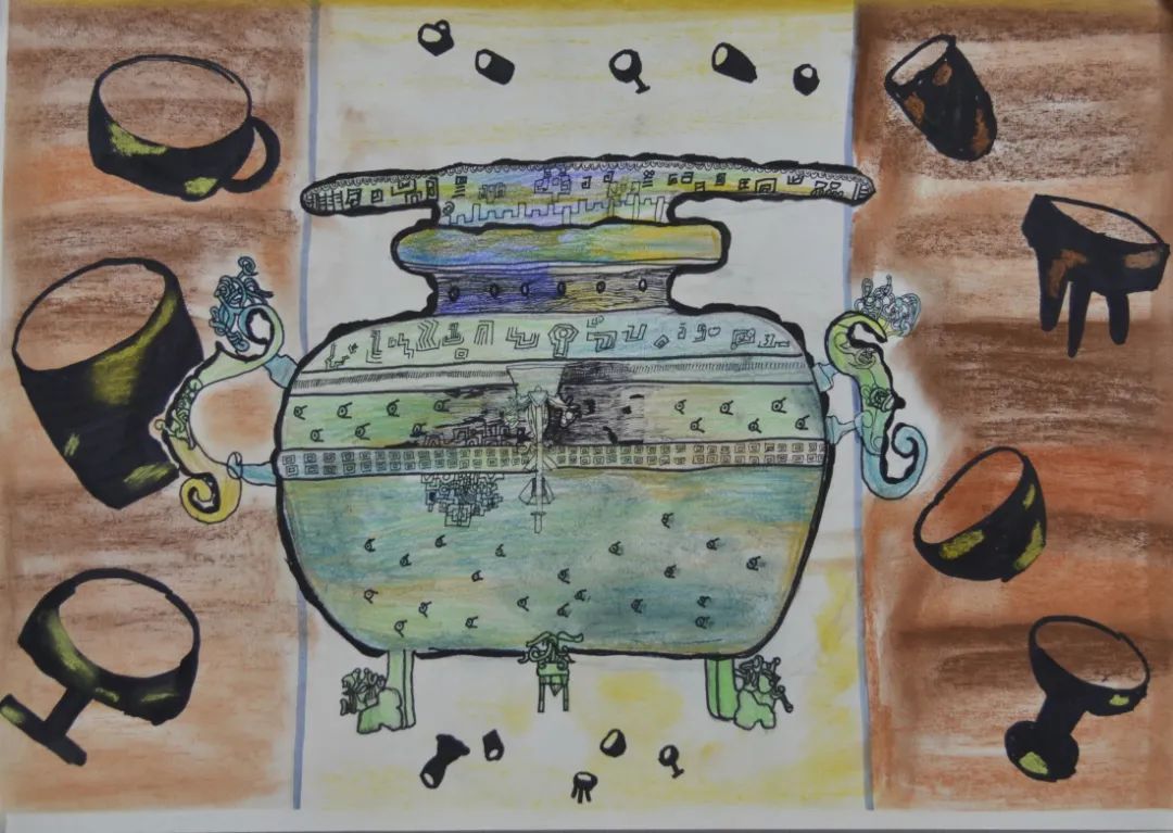 "我在博物馆画文物"获奖作品大赛评审结果揭晓