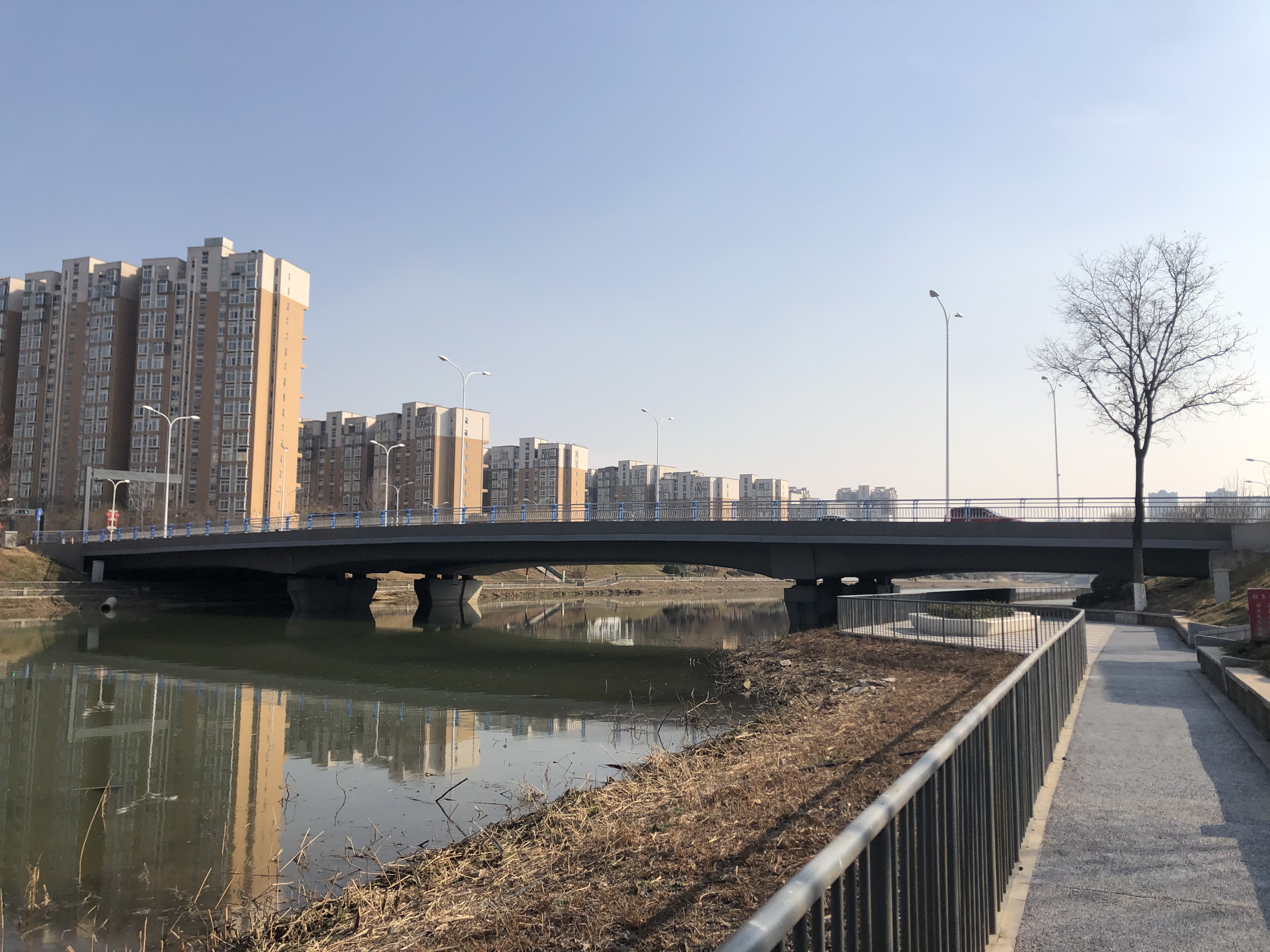 西安浐河上的桥们