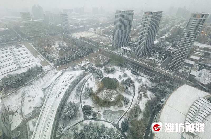 潍坊雪景图片