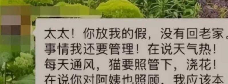 深圳一保姆被指白嫖,遭僱主曝光監控並辭退後說:工資不要虧待我