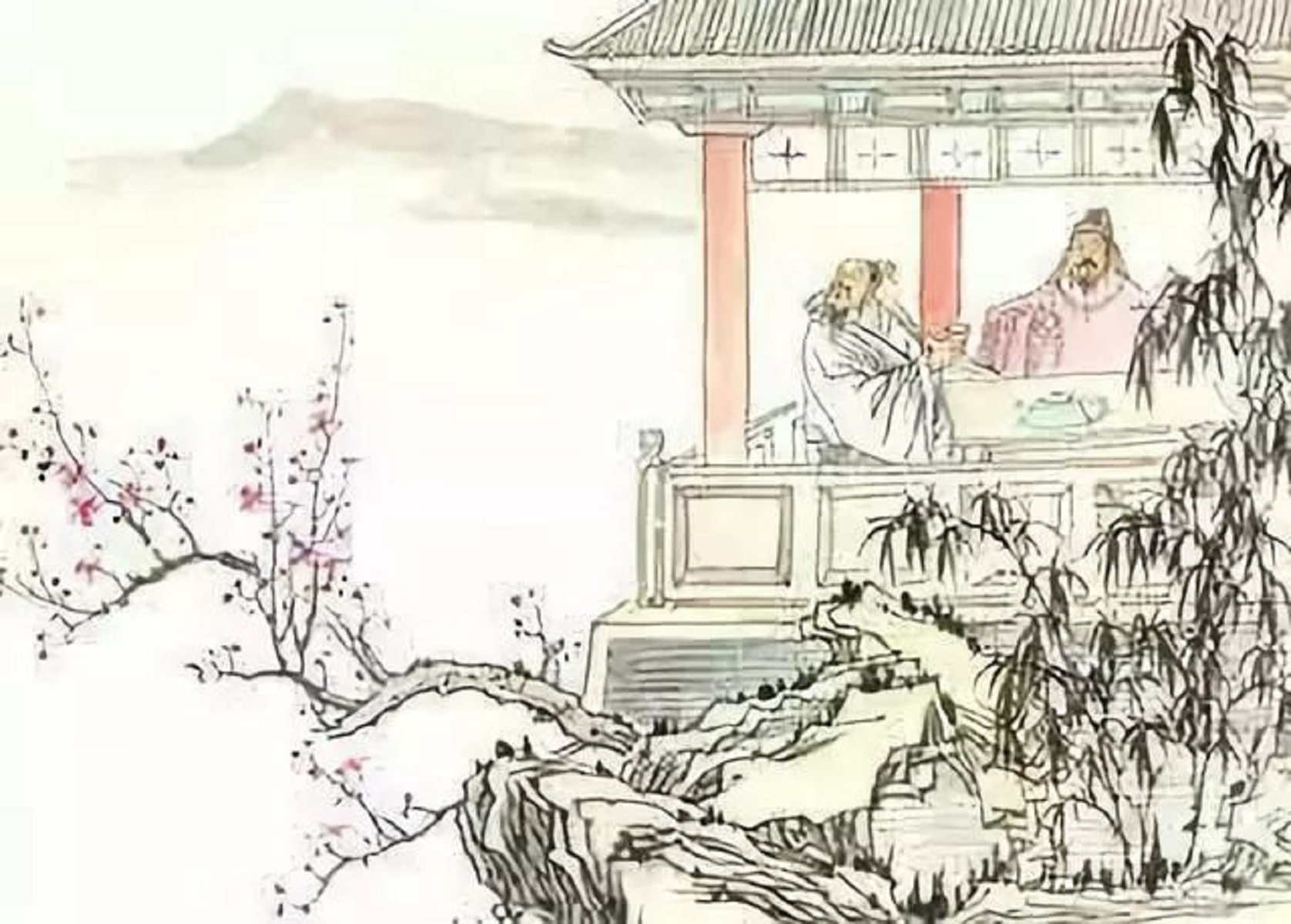 王维《杂诗三首·其二》:一株小小寒梅,牵出思乡的情绪