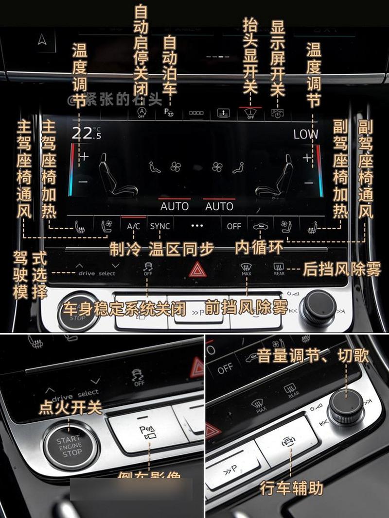 汽车按键功能图解 汽车各个按钮功能图解