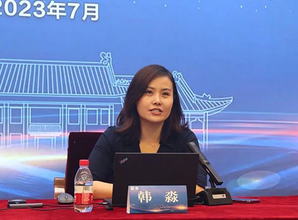 培训十二|南京师范大学党委学工部部长韩淼为商丘工学院2023年辅导员